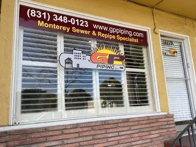 GP Piping. Monterey Plumbing Services/Sewer & Repipe Specialist