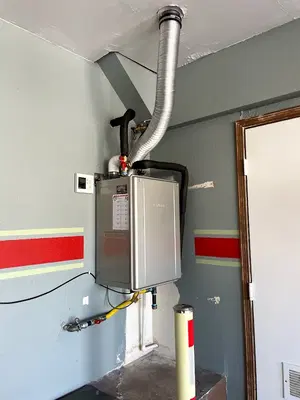 Tankless water heater repair and Plumbing