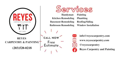 Reyes Carpentry and Painting - Monroe, CT