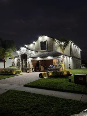 Ortiz Lighting and paint