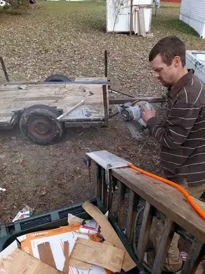 A Guy, a Girl & a Ladder.