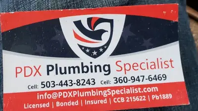 PDX PLUMBING SPECIALIST & GENRAL CONTRACTOR LLC