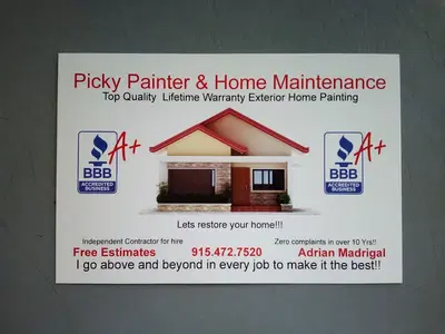 Picky Painter & Home Maintenance