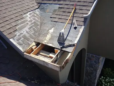 Big rooster roof repair
